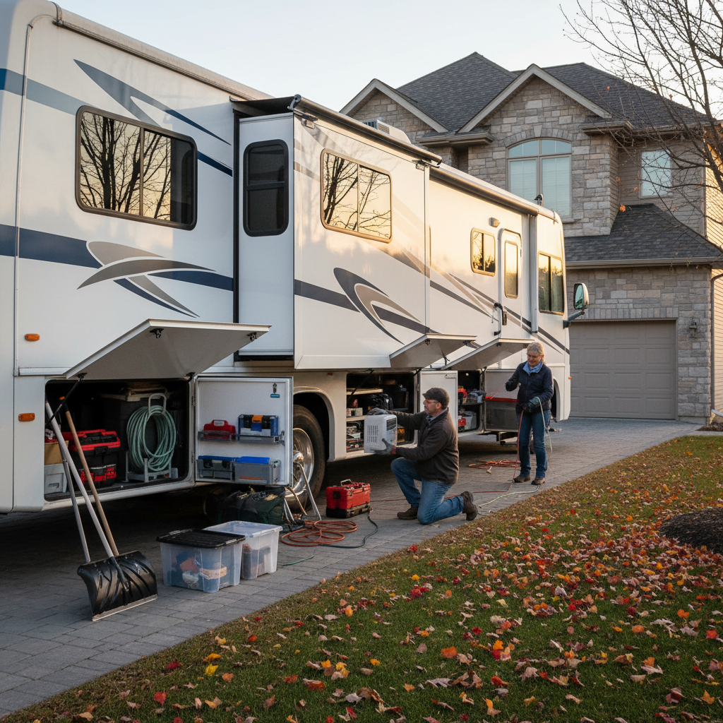 Boat and RV Mildew Odor Removal Before Storage Season