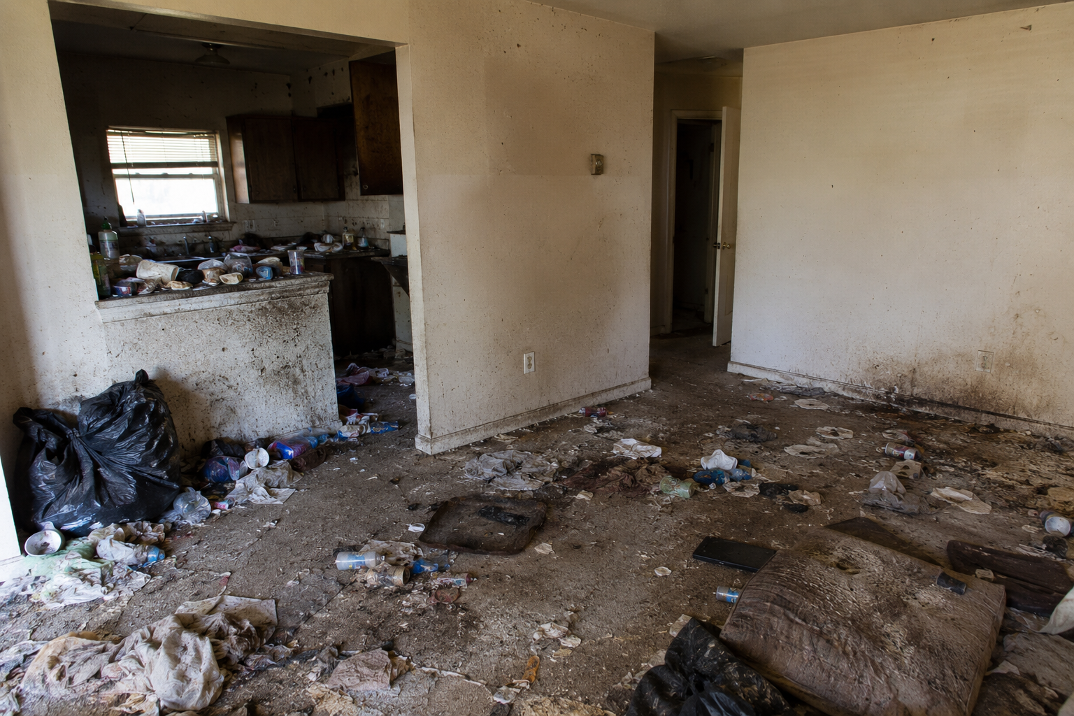 Before odor removal